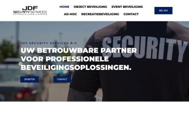 Schermafbeelding van jdfsecurityservices.nl