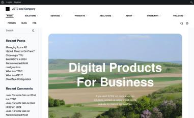 Schermafbeelding van jdtcc-llc.com