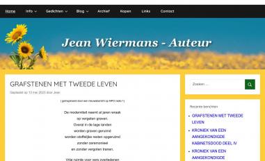Schermafbeelding van jeanwiermans.nl