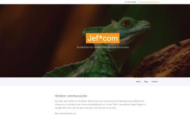 Schermafbeelding van jefcom.webnode.be