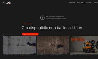 Schermafbeelding van jekko-cranes.com