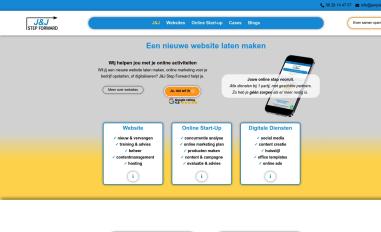 Schermafbeelding van jenjstepforward.com
