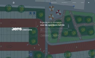 Schermafbeelding van jensingenieurs.nl
