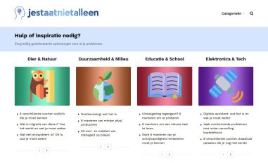 Schermafbeelding van jestaatnietalleen.nl