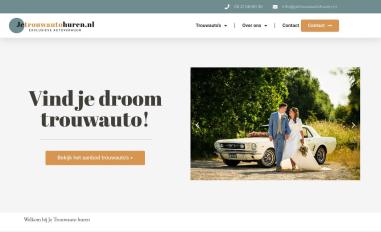 Schermafbeelding van jetrouwautohuren.nl