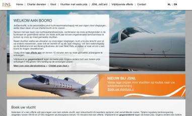 Schermafbeelding van jetservicenl.com