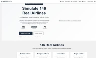 Schermafbeelding van jetstreamvirtual.com