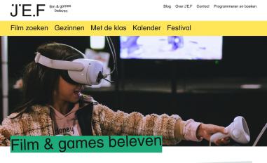 Schermafbeelding van jeugdfilm.be