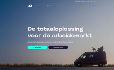 Schermafbeelding van jex.nl