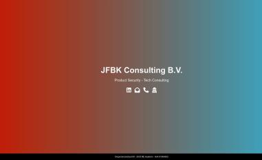 Schermafbeelding van jfbk.nl