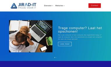 Schermafbeelding van jirad-it.nl