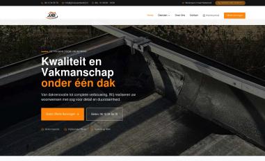 Schermafbeelding van jjb-klussenbedrijf.nl