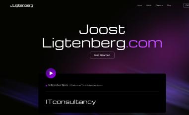 Schermafbeelding van jligtenberg.com