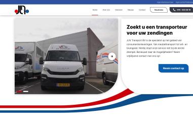 Schermafbeelding van jlntransport.nl