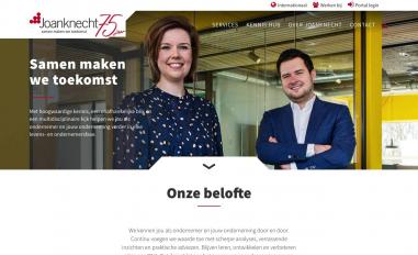 Schermafbeelding van joanknecht.nl