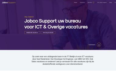 Schermafbeelding van jobcosupport.nl