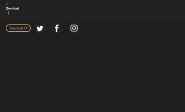 Schermafbeelding van joelschout.nl