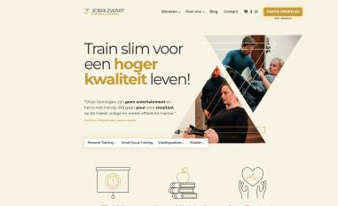 Schermafbeelding van joerizwart.nl