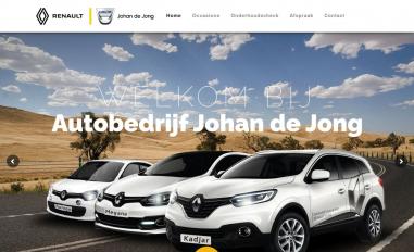 Schermafbeelding van johandejong.nl