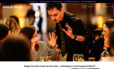Schermafbeelding van johnkmagic.be