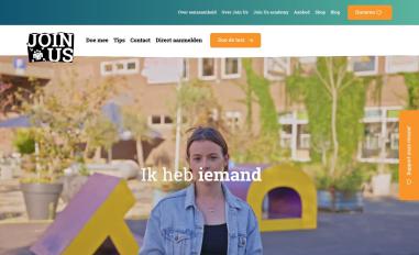 Schermafbeelding van join-us.nu