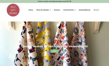 Schermafbeelding van jolygiftboxes.be