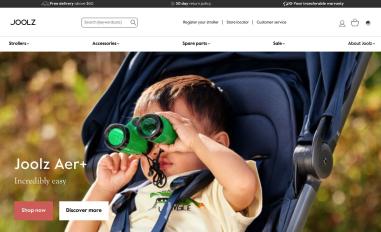 Schermafbeelding van joolz.com