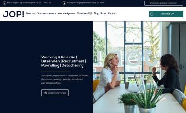 Schermafbeelding van jop-werkt.nl