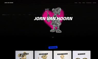 Schermafbeelding van jornvanhoorn.com