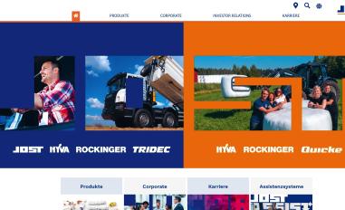 Schermafbeelding van jost-world.com