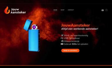 Schermafbeelding van jouwaansteker.com
