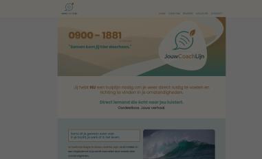 Schermafbeelding van jouwcoachlijn.com