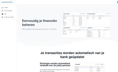 Schermafbeelding van jouwfinancien.nl