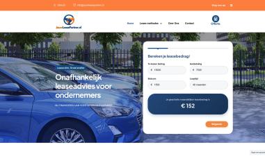 Schermafbeelding van jouwleasepartner.nl
