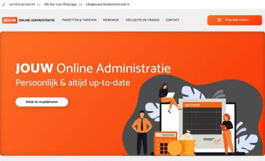 Schermafbeelding van jouwonlineadministratie.nl