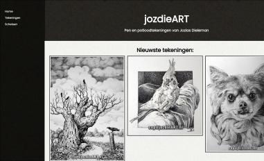 Schermafbeelding van jozdie.nl