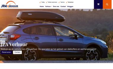 Schermafbeelding van jpa-verhuur.nl