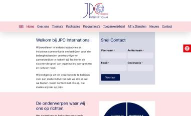 Schermafbeelding van jpcint.nl