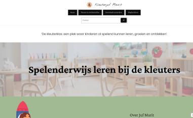 Schermafbeelding van jufmarit.com