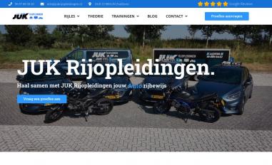 Schermafbeelding van jukrijopleidingen.nl