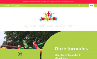 Schermafbeelding van jumperke.be