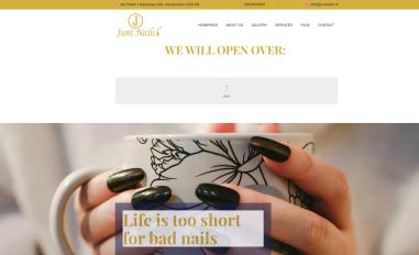 Schermafbeelding van juninails.nl