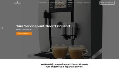 Schermafbeelding van juraservicepunt.nl