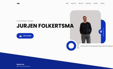 Schermafbeelding van jurjenfolkertsma.nl