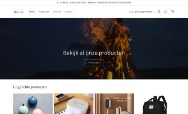 Schermafbeelding van jurra.nl