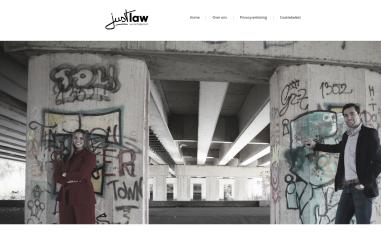 Schermafbeelding van just-law.be