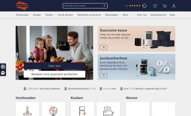 Schermafbeelding van justanotherstore.nl