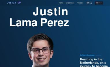 Schermafbeelding van justinlamaperez.nl