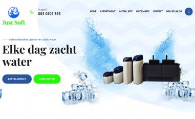 Schermafbeelding van justsoft.nl