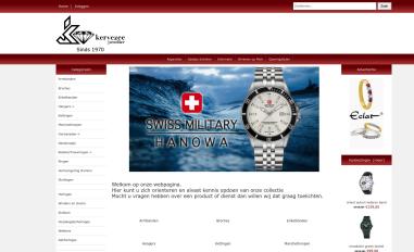 Schermafbeelding van juwelier-kervezee.nl